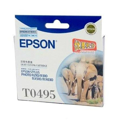 EPSON T049580 淺靛藍色墨水匣