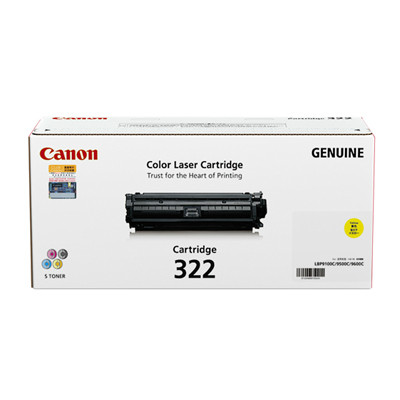 CANON CARTRIDGE 322Y YELLOW FOR LBP9100CDN