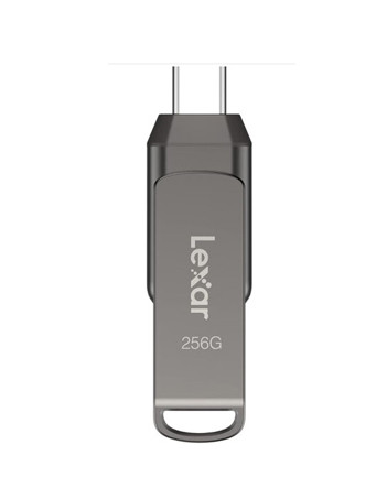 LEXAR JUMPDRIVE D400 256GB USB3.1 YPTE-C OTG FLASH DRIVE 