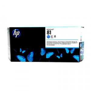 HP C4953A NO81 YELLOW DYE PRINTHEAD AND CLEANER